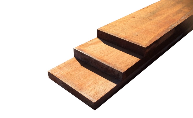 20x200mm hardhout Hardhout Planken  bij Houthandel Jan Sok