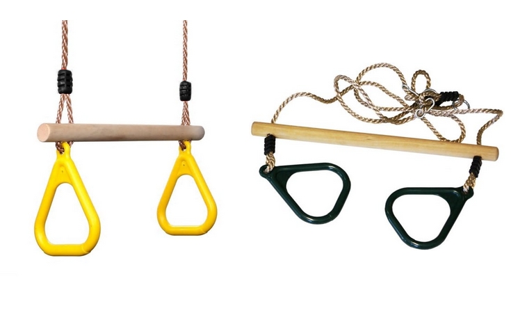 trapeze kunststof ringen Speeltoestellen Accessoires  bij Houthandel Jan Sok