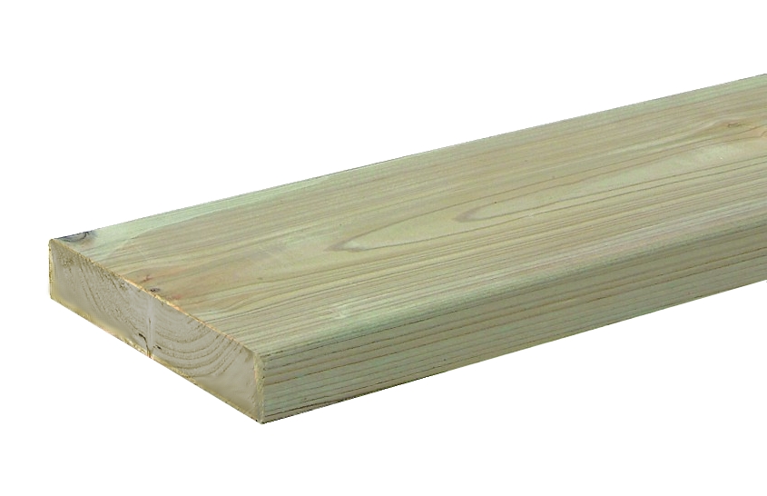 28x195mm geimpregneerde plank Tuinhout geimpregneerd Planken  bij Houthandel Jan Sok